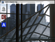 Tablet Screenshot of clapper.org